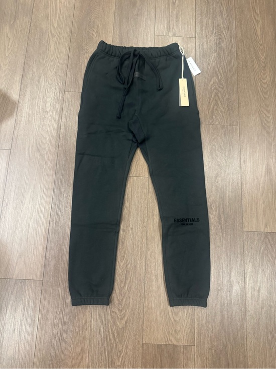 Fear of God Other - Fear of God ESSENTIALS Black Logo Sweatpants - Black